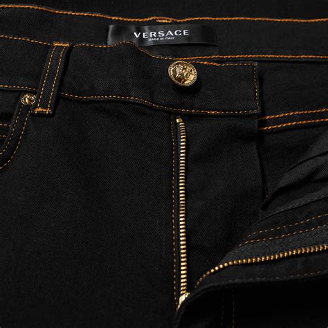 versace jeans black|versace black jeans discontinued.